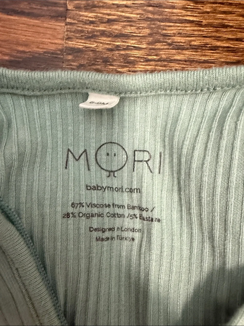 Bundle Mori Ribbed Clever Zip Footie Pajamas